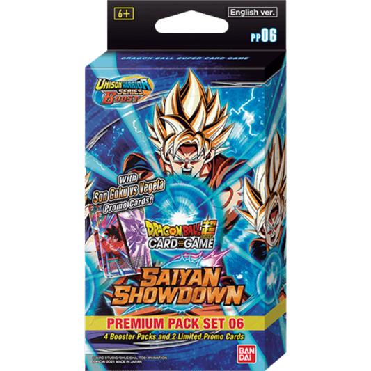 Saiyan Showdown Premium Pack Set 06